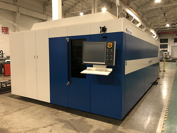 Máquina de corte con láser de fibra de folla de cobre de metal Máquina de corte de folla de metal industrial